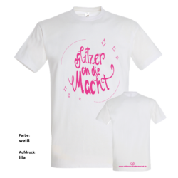 Kids-T-Shirt "Glitzer an die Macht"
