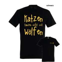 Kids-T-Shirt "Katzen tanzen nicht mit Wölfen"